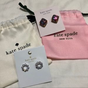 Kate Spade ♠️ Earring Bundle (2)